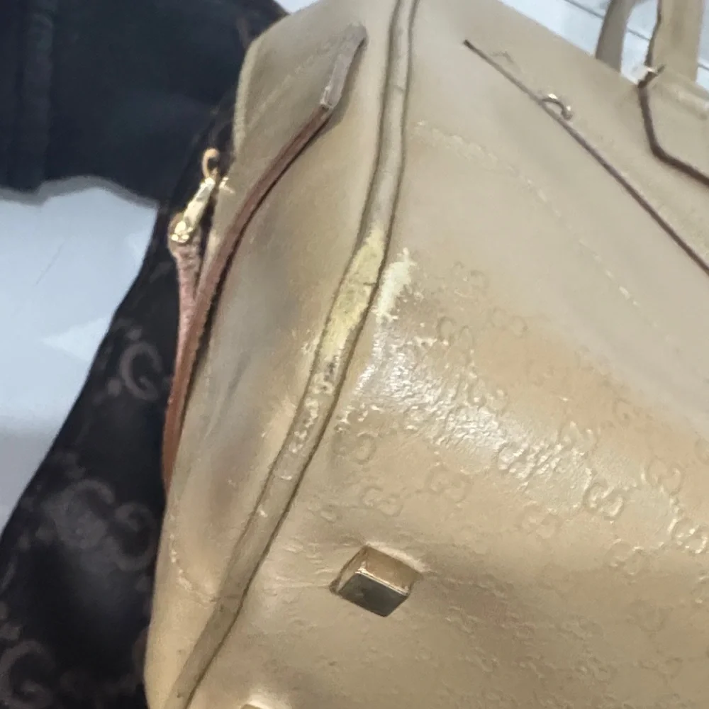 ✨ VINTAGE Gucci Micro Guccissima Leather Bowling Bag –With Dust Bag + COA